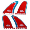 Undisclosed Pacific Vibrations Surfboard fins Speed Dialers Quad set Fits