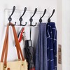 WEBI Coat Rack Wall Mounted,Wood Coat Hooks Wall Mounted,16" Hole