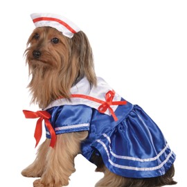 Rubie's Pet Costume Sailor Girl, s, blue