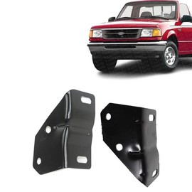 Vantage Auto Parts - Front Bumper Brackets LH & RH Side Compatible with Ford Ranger 1993-1997 | DIRECT REPLACEMENT | F37Z17B894A F37Z17B895A | FO1067125 FO1066125