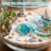 13 Pcs Mini Turtle Resin Molds with Seashell Conch Tool