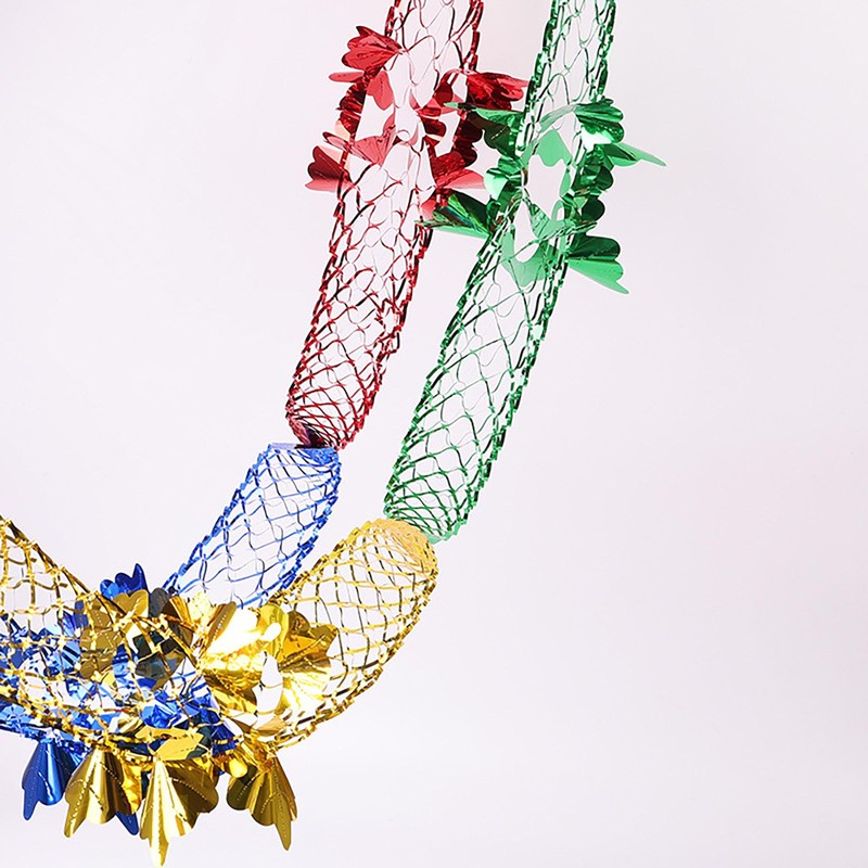 Dinghaole 8 pcs christmas ceiling decorations,Colourfull Christmas Hanging Decorations for