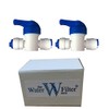 1/4" Inline TAP/Shut-Off Valve/Isolation Valve for 1/4" LLDPE Fridge Freezer/Reverse