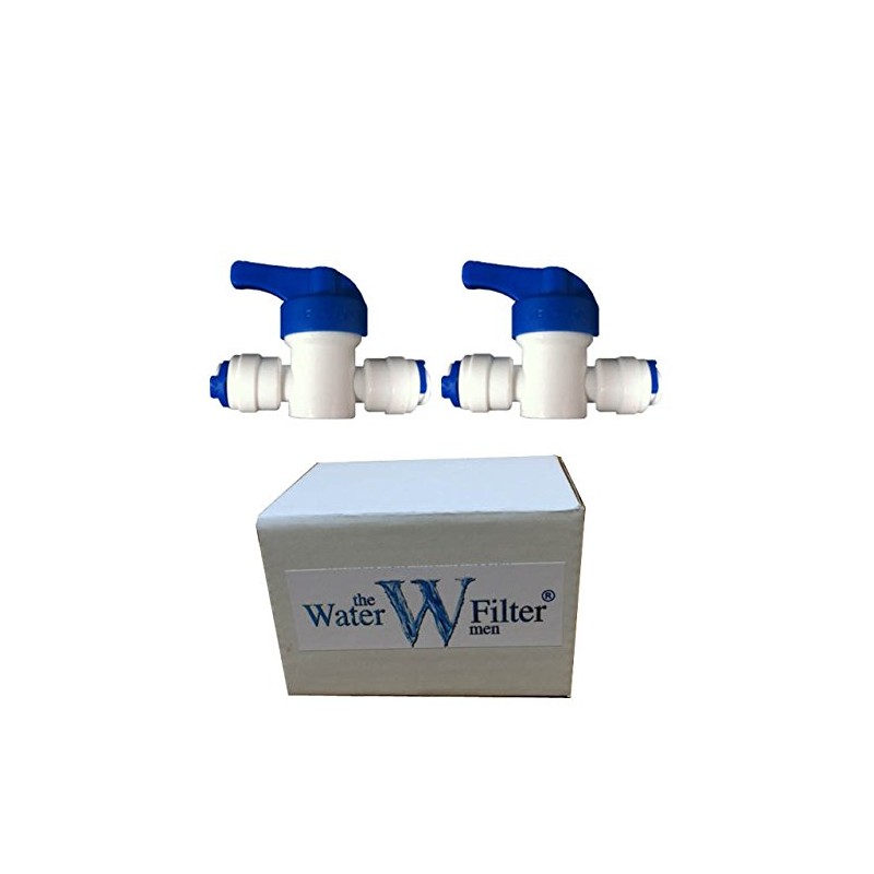 1/4" Inline TAP/Shut-Off Valve/Isolation Valve for 1/4" LLDPE Fridge Freezer/Reverse