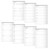 TUL® Discbound Organizational Inserts, Junior Size, White, Pack Of 100