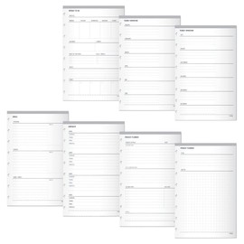TUL® Discbound Organizational Inserts, Junior Size, White, Pack Of 100 Inserts