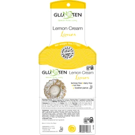 Lemon Cream Linzer cookies - Kosher Gluten Free, Dairy Free, Nut Free