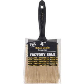 FixtureDisplays Wooster P3974 4" Factory Sale Polyester Wall Paint Brush