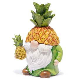 Hodao Spring Pineapple Gnomes Decoration Pineapple Gnomes Figurines Decor Gifts Summer Pineapple Jewelry Box Decoration Pineapple Gnomes Gifts for Mom Pineapple Sculptures Gifts for Home Decor