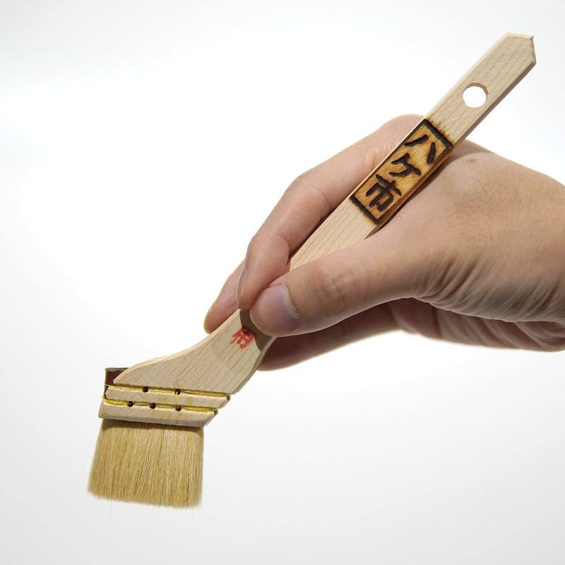 Hake City Brush Premium Goat Hair Goat Tail, Thick Mouth,