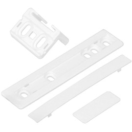 Kenekos - Door Assembly Set Tow Hinge Compatible with Fridge AEG, Replaces Replacement Part Number 2230349041, 223034904, Suitable for Küppersbusch 430922, Juno, Zanker, Zanussi