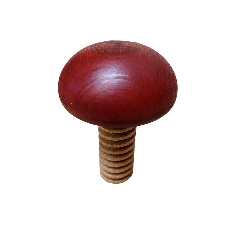 Wooden World 2 x Nutcracker made from natural beech wood