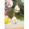VBS Set of 10 Plastic Eggs 6 x 4.5 cm