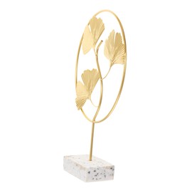 Cabilock Ginkgo Leaf Ornaments Golden Ginkgo Decoration Desktop Ginkgo Retro Ginkgo Collection Ginkgo Decorative Ginkgo Household Ginkgo Gold Ginkgo Leaf Ginkgo Adornment Ginkgo for Decor