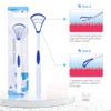FANCI Tongue Scraper Tongue Brush 3 Color Pack, 3 pack
