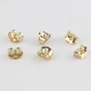 Orgrimmar 14K Gold Earring Backs Yellow Ear Locking for Stud