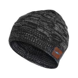 blueear Beanie Hat Bluetooth 5.2 Headphone Wireless Winter Knit Hats with Stereo Speaker and MIC 25 Hours Working Time