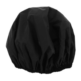 NOLITOY Aluminum Foil Shower Cap for Women Double Layers Plastic Hair Cap for Bath Conditioning and Treatment and Spa Use