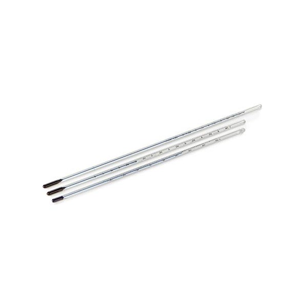 ISO 17025 Thermometer 0/300Â°F X 2Â°F 3" Immersion Precision SAFETYBLUE