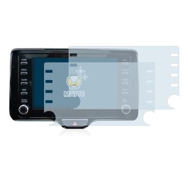 BROTECT Entspiegelungs-Schutzfolie für Toyota Yaris Cross 8" (2 Stück) Matte Displayschutz-Folie, Anti-Reflex, Anti-Fingerprint