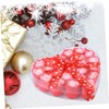 WOONEKY Luxury 24 Count Rose Scented Bath Soap Heart Box