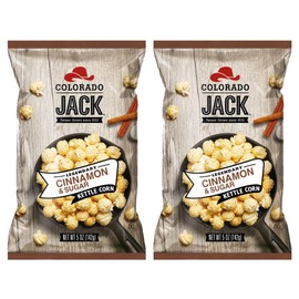 Colorado Jack Gourmet Popcorn 2-pack (Cinnamon & Sugar)