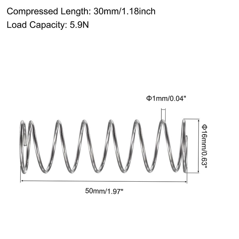 Boxonly Compression Spring for Everything from Home Appliances to Motor