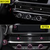 LOCOY Air Conditioning Vent Knob Cover for Honda Civic Accessories