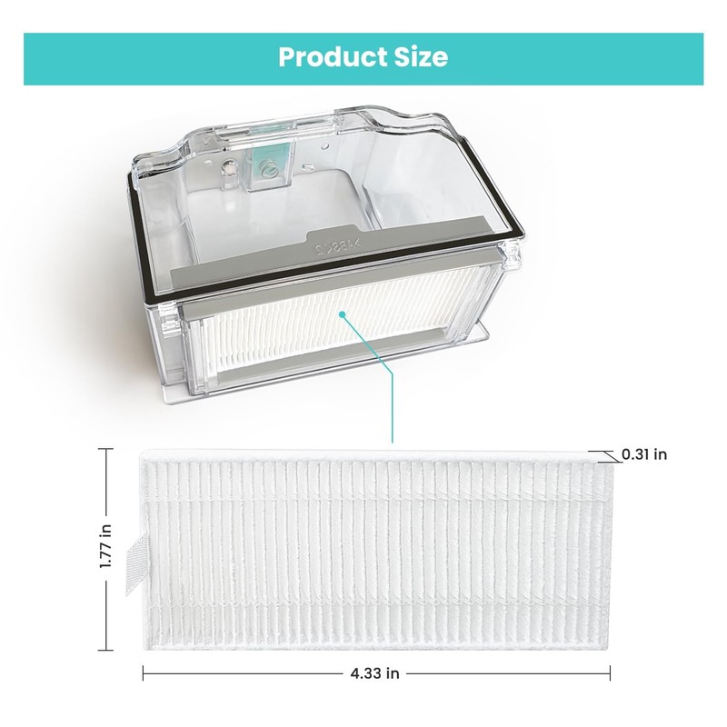 Lefant Accessories Kit HEPA Filter 4 PCS only for Lefant