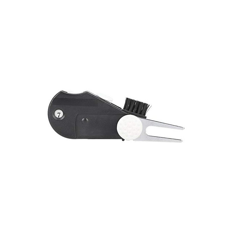 Multi-Function Golf Divot Repair Tool with Detachable Golf Ball Marker