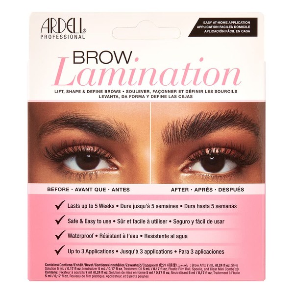 Ardell Ardell Brow Lamination Kit, Lift, Shape, and Define Brows,