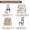 SearchI Seat Covers for Dining Chairs, 6 Pack Stretchable Removable