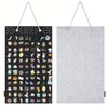 PACMAXI Hanging Brooch Pin Organizer, Display Pins Storage Case, Brooch
