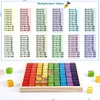 EOGRFW Multiplication Board, 1 x 1 Learning Game, Montessori Multiplication
