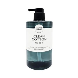 Happy Bath Original Collection Clean Cotton Body Wash 910g / 해피바스 오리지널컬렉션 클린코튼 바디워시 910g