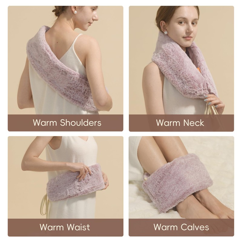 samply Long Hot Water Bottle -3L Large Capacity, Hot Water