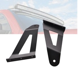 PICAA Pack of 2 Windscreen Mount for LED Light Strip, 50 Inch Straight LED LED Bar Mounting Brackets for 2002~2008 Dodge Ram1500 2003~2009 Dodge Ram 2500/3500