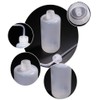 2 PCS 500ML 17.6OZ Plastic White Translucent Squeeze Wash Bottles