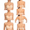 DotVol Women's Strapless Bra Full Support for Large Breast Underwire