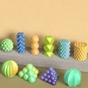 Nganhwei 10 Pcs Geometric Candle Mold, Unique Candle Molds for