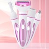 4 in 1 Cordless Bikini Trimmer Pubic Nose Eyebrow Hair