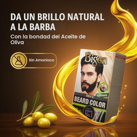 Bigen B103 Coloración para Barba y Bigote, Castaño Oscuro
