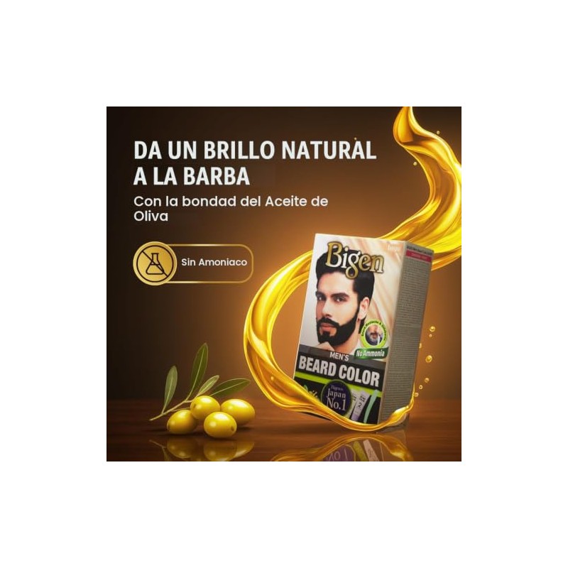 Bigen B103 Coloración para Barba y Bigote, Castaño Oscuro