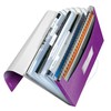 Leitz A4 Expanding File with 6 Compartments, Elastic Band Fastener,