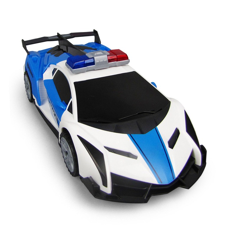 Policed Car with Colorful Light Sounds 360 Speed Drifting Policed
