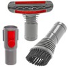 SPARES2GO Mini Dusting Brush Stair Tool Set for Dyson V10
