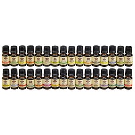 Aromatherapy Gift Set 32-10ml 100% Pure Therapeutic Grade Essential Oil