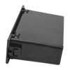 Car Stereo Radio Storage Box Black Large Storage Space Dash