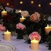 FREEPOWER Rechargeable Flameless LED Votive Candles with Timer Remote -