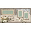 Best Days Fishing -Premade Scrapbook Layout - EZ Layout 25-012